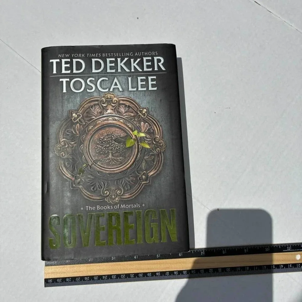Sovereign Ted Dekker Tosca Lee Hardcover Book 3 Books of Mortals 1